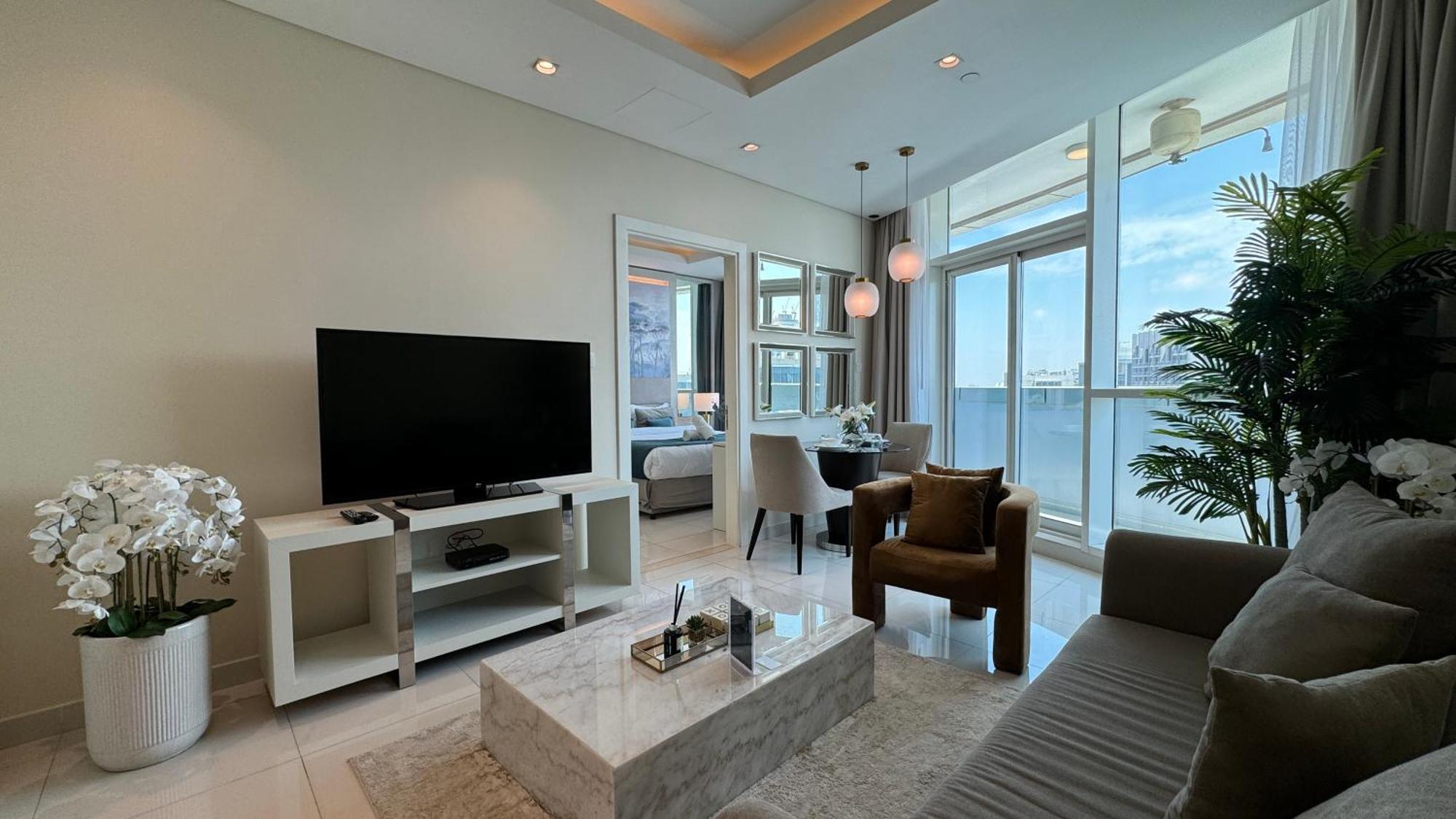 Magnificent - Damac Distinction Downtown Apartment ดูไบ ภายนอก รูปภาพ